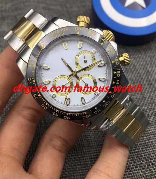 luxury watches 2 tone diamond 40mm ceramic bezel stainless steel bracelet automatic fashion men's watch wristwatch, Slivery;brown
luxury watches 2 tone diamond 40mm ceramic bezel stainless steel bracelet automatic fashion men's watch wristwatch, Slivery;brown