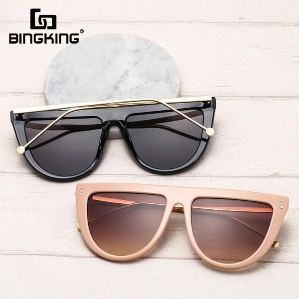 bingking flat cat eye sunglasses one piece black shield sun glasses pilot oversized eyewear women, White;black
bingking flat cat eye sunglasses one piece black shield sun glasses pilot oversized eyewear women, White;black