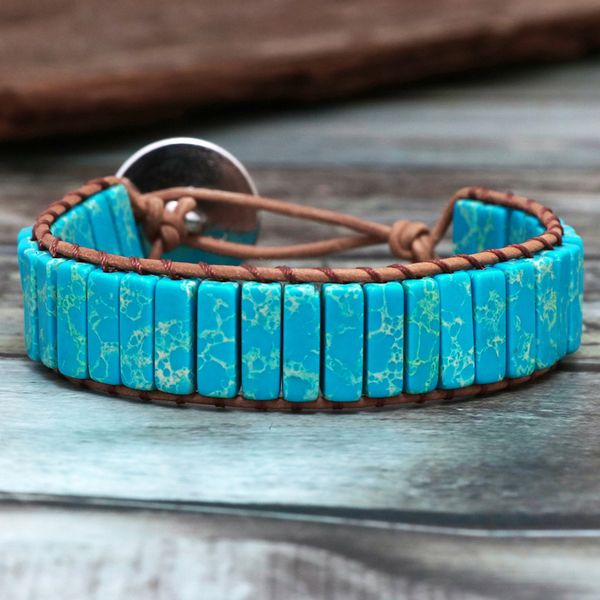 minhin trendy chakra bracelet handmade multi color natural stone beads leather braided wrap bracelets creative jewelry gift, Golden;silver
minhin trendy chakra bracelet handmade multi color natural stone beads leather braided wrap bracelets creative jewelry gift, Golden;silver