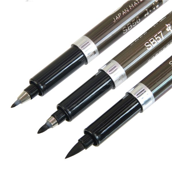 portable chinese japanese calligraphy brush pen sketch pens soft brush painting pen, Black;red
portable chinese japanese calligraphy brush pen sketch pens soft brush painting pen, Black;red