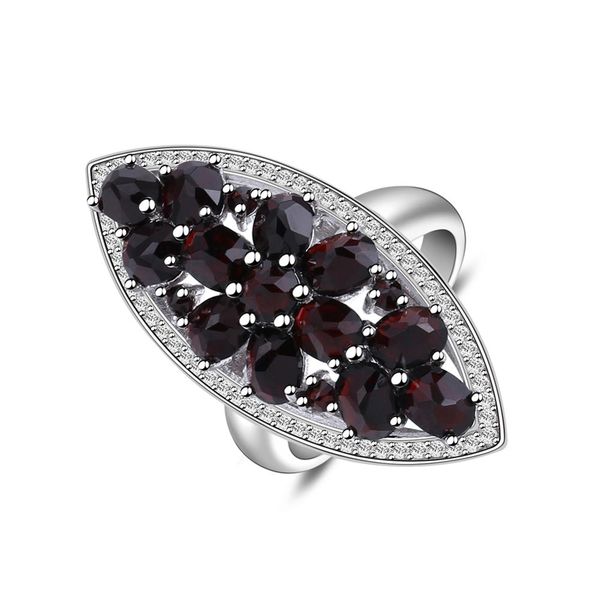 gem's ballet 925 sterling silver wedding band ring fine jewelry 5.71ct natural black garnet gemstone engagment ring for women, Golden;silver
gem's ballet 925 sterling silver wedding band ring fine jewelry 5.71ct natural black garnet gemstone engagment ring for women, Golden;silver
