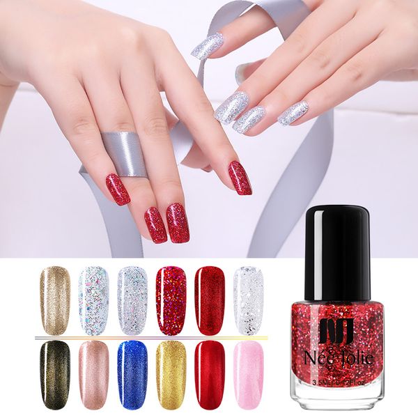 nee jolie glitter sequins nail polish fast dry red gold sliver colors shinning nail art varnish diy decoration lacque manicur
nee jolie glitter sequins nail polish fast dry red gold sliver colors shinning nail art varnish diy decoration lacque manicur
