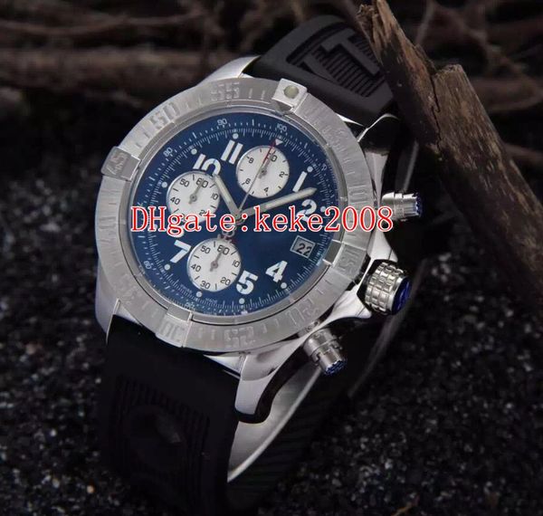 11 colors excellent good wristwatches super ocean stainless steel 46mm rubber bands strap vk quartz chronograph working mens watch watches, Slivery;brown
11 colors excellent good wristwatches super ocean stainless steel 46mm rubber bands strap vk quartz chronograph working mens watch watches, Slivery;brown