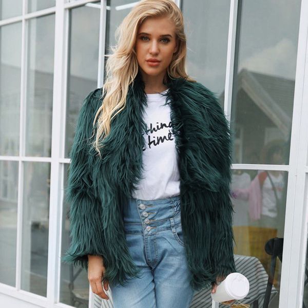 women fashion ladies warm faux fur coat female jacket winter solid parka large lapel outerwear manteau femme abrigo mujer black
women fashion ladies warm faux fur coat female jacket winter solid parka large lapel outerwear manteau femme abrigo mujer black