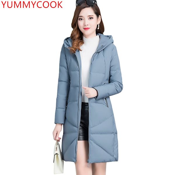 yummycook simple slim medium length cotton-padded jacket winter large size solid color hooded cotton-padded jacket female a558, Black
yummycook simple slim medium length cotton-padded jacket winter large size solid color hooded cotton-padded jacket female a558, Black