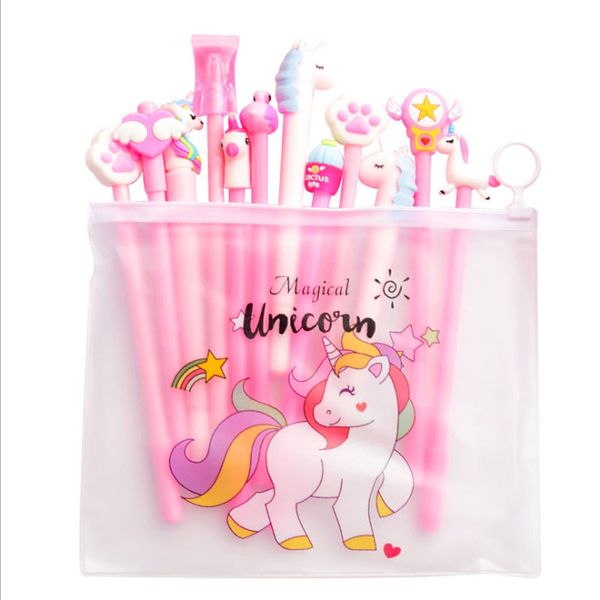0.5mm kawaii gel pen creativos cartoon cute unicorn model office student supplies stationery pen christmas gift
0.5mm kawaii gel pen creativos cartoon cute unicorn model office student supplies stationery pen christmas gift