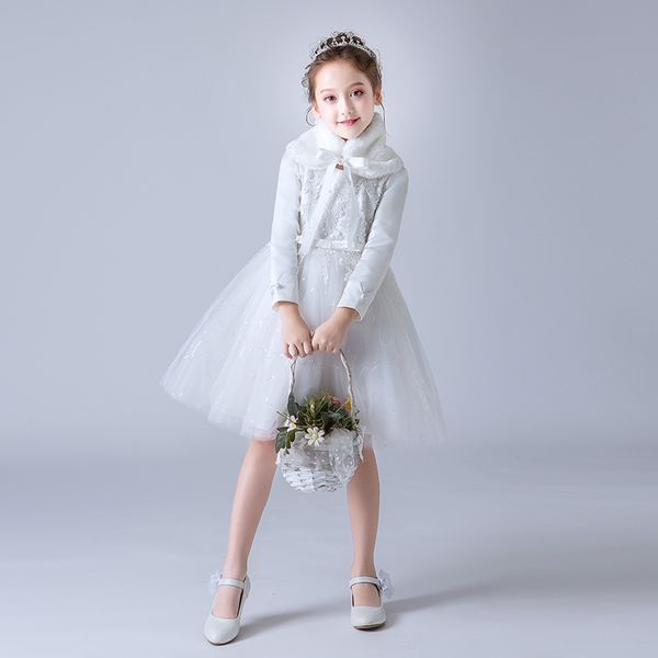 girls princess pettiskirt autumn and winter new long-sleeved children's dress flower girl wedding costume dress y200226, Red;yellow
girls princess pettiskirt autumn and winter new long-sleeved children's dress flower girl wedding costume dress y200226, Red;yellow