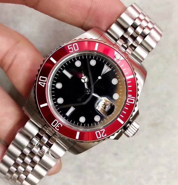 u1 factory mens watch 116610 red ceramic watch ring 40mm sapphire dial 316 stainless steel automatic movement gentleman watch, Slivery;brown
u1 factory mens watch 116610 red ceramic watch ring 40mm sapphire dial 316 stainless steel automatic movement gentleman watch, Slivery;brown