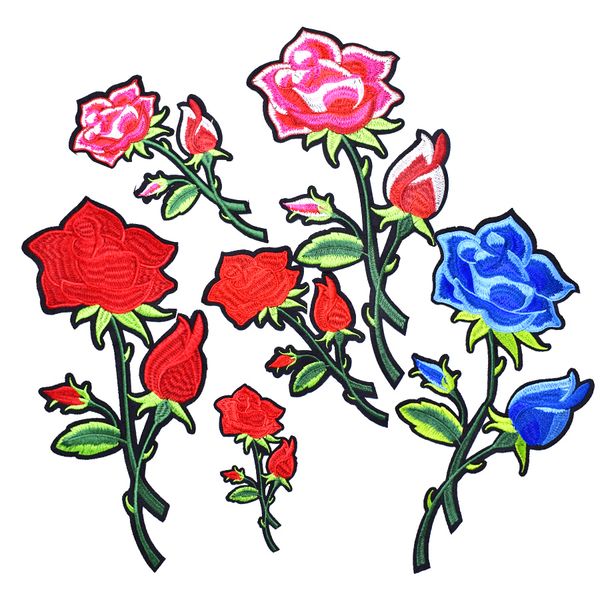 1pcs rose flowers patches for clothing bags iron on transfer applique patches for jeans jacket dress diy sew on embroidery badge for women, Black
1pcs rose flowers patches for clothing bags iron on transfer applique patches for jeans jacket dress diy sew on embroidery badge for women, Black
