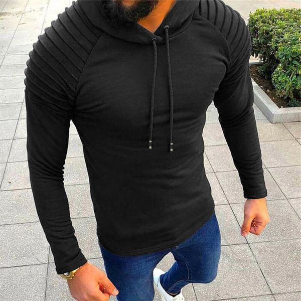 men hoodie sweatshirt slim fit long sleeve sweatshirt solid color hooded casual men outwear autumn hoodies sudaderas para hombre, Black
men hoodie sweatshirt slim fit long sleeve sweatshirt solid color hooded casual men outwear autumn hoodies sudaderas para hombre, Black
