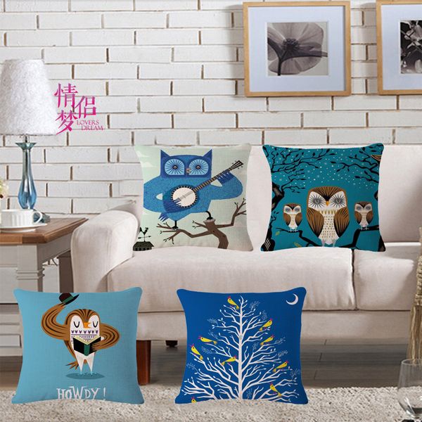 cartoon owl guitar cotton flax pillow back cushion cushion loose coat can customized
cartoon owl guitar cotton flax pillow back cushion cushion loose coat can customized
