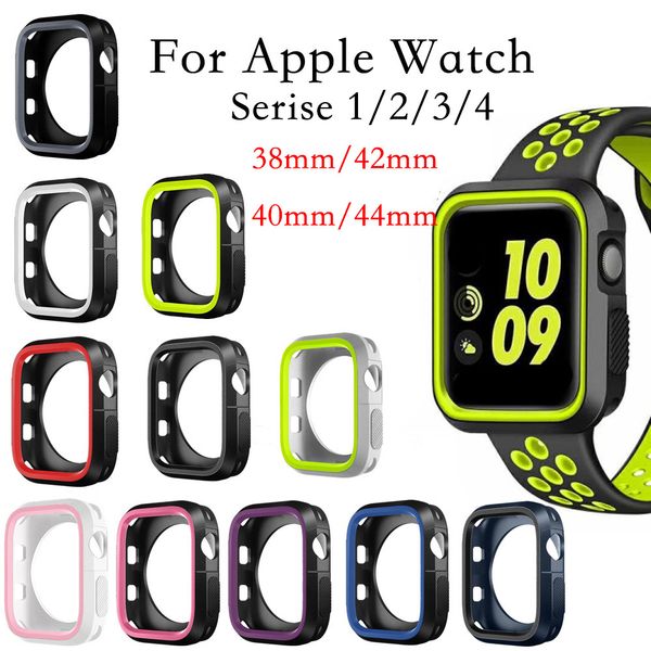 Silicone cover for apple watch ca e 42mm 38mm 40mm 44mm port band frame rubber oft ca e for iwatch erie 4 3 2 1 back cover
Silicone cover for apple watch ca e 42mm 38mm 40mm 44mm port band frame rubber oft ca e for iwatch erie 4 3 2 1 back cover