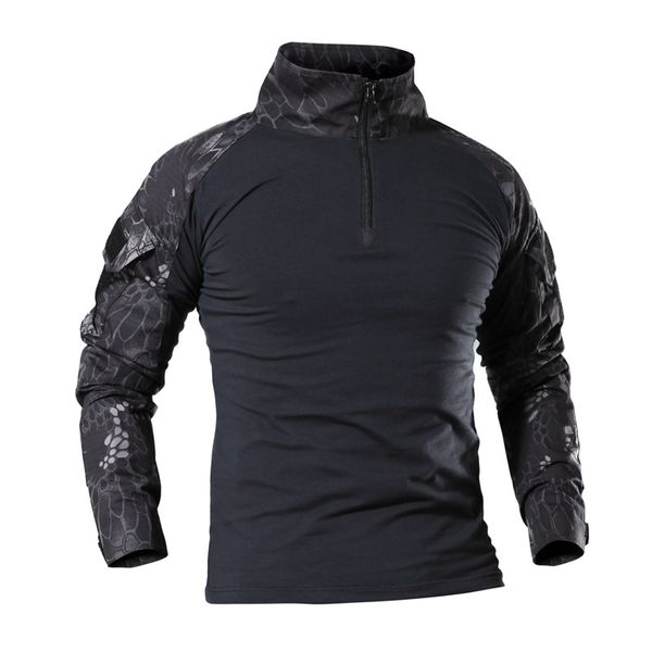 male uniform tactical long sleeve t shirt men camouflage army combat shirt paintball clothes multicam top, Gray;blue
male uniform tactical long sleeve t shirt men camouflage army combat shirt paintball clothes multicam top, Gray;blue