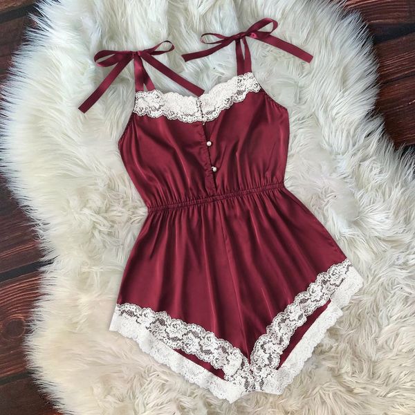 pijamas women sleepwear lingerie new fashion bodysuit jumpsuit lace satin silk sleepwear lingerie underwear, Black;red
pijamas women sleepwear lingerie new fashion bodysuit jumpsuit lace satin silk sleepwear lingerie underwear, Black;red