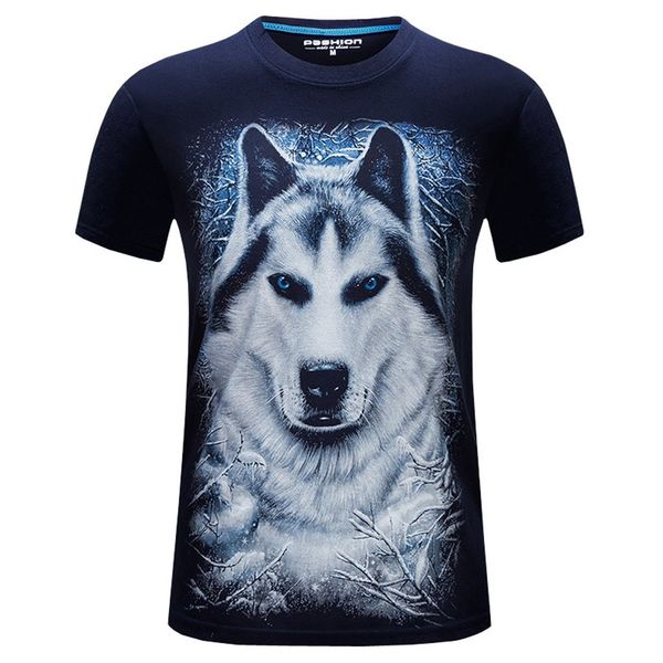 2019 wolf 3d print animal cool men's new summer printed casual short large size round neck t-shirt fashion z0409, White;black
2019 wolf 3d print animal cool men's new summer printed casual short large size round neck t-shirt fashion z0409, White;black