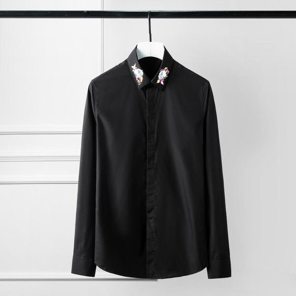 summer mens shirts luxury rose embroidery long sleeve casual shirt white black party nightclub shirts man plus size 4xl
summer mens shirts luxury rose embroidery long sleeve casual shirt white black party nightclub shirts man plus size 4xl
