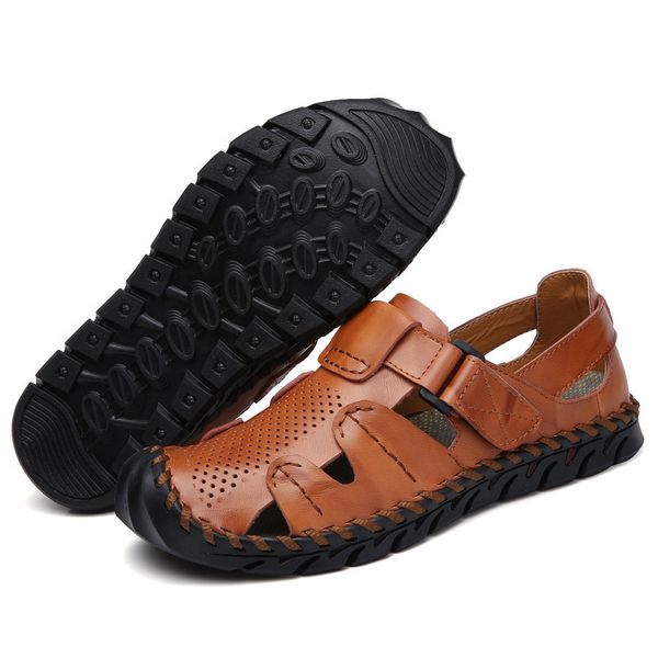 zapatos de hombre men leather sandals large size handmade sewing casual sandalias sandel for men cow leather shoes summer, Black
zapatos de hombre men leather sandals large size handmade sewing casual sandalias sandel for men cow leather shoes summer, Black