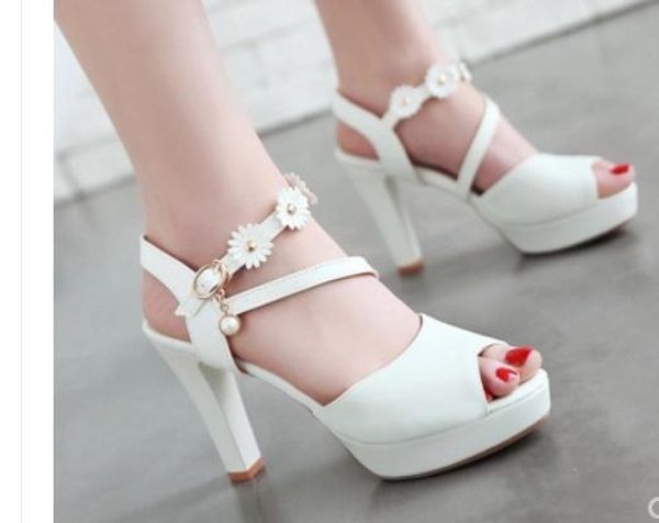 2019 flower women's sandals in summer with new style high heel coarse heel waterproof table @168, Black
2019 flower women's sandals in summer with new style high heel coarse heel waterproof table @168, Black