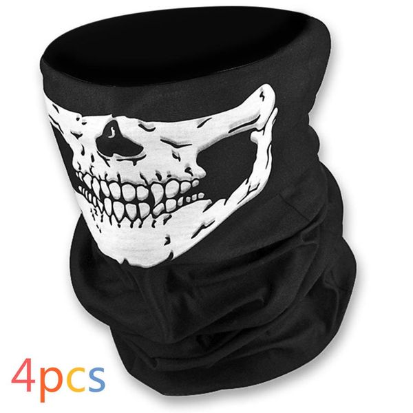 4pcs skull face mask outdoor riding mask bicycle ski skull half face ghost scarf multi use neck warmer
4pcs skull face mask outdoor riding mask bicycle ski skull half face ghost scarf multi use neck warmer