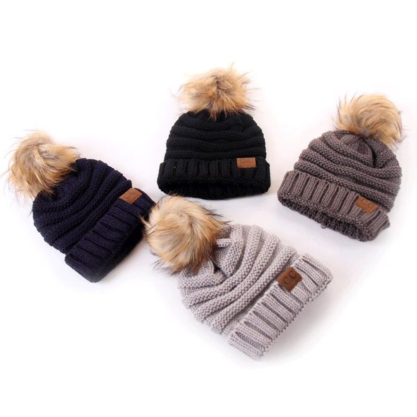 warm baby winter hat cc beanies knitted hat for children fashion 2019 lovely kids faux fur pom pom hat jj20051, Blue;gray
warm baby winter hat cc beanies knitted hat for children fashion 2019 lovely kids faux fur pom pom hat jj20051, Blue;gray