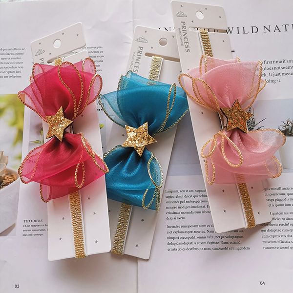 balleenshiny princess pink bow hair band baby child star elastic headband for girl newborn baby shower headwear kids turban, Slivery;white
balleenshiny princess pink bow hair band baby child star elastic headband for girl newborn baby shower headwear kids turban, Slivery;white