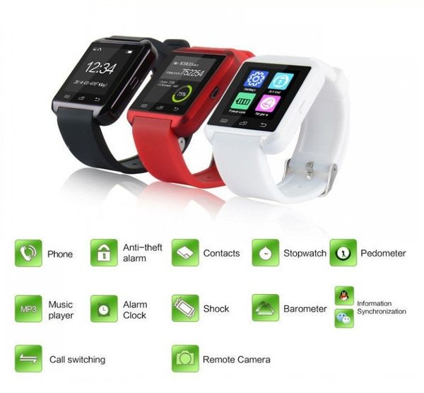 bluetooth u8 smartwatch wrist watches touch screen for iphone 7 samsung s8 android phone sleeping monitor smart watch with retail package
bluetooth u8 smartwatch wrist watches touch screen for iphone 7 samsung s8 android phone sleeping monitor smart watch with retail package