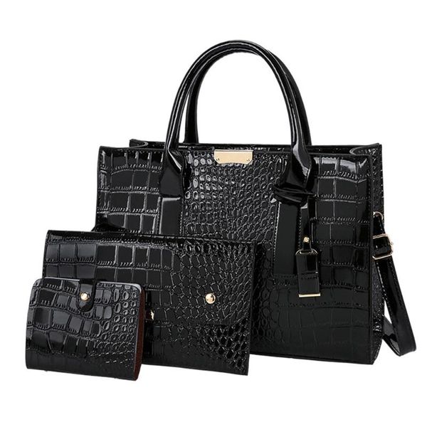 3-piece suit women bag large capacity retro shoulder bags three-piece leather crossbody bag purses handbags clutch @15
3-piece suit women bag large capacity retro shoulder bags three-piece leather crossbody bag purses handbags clutch @15
