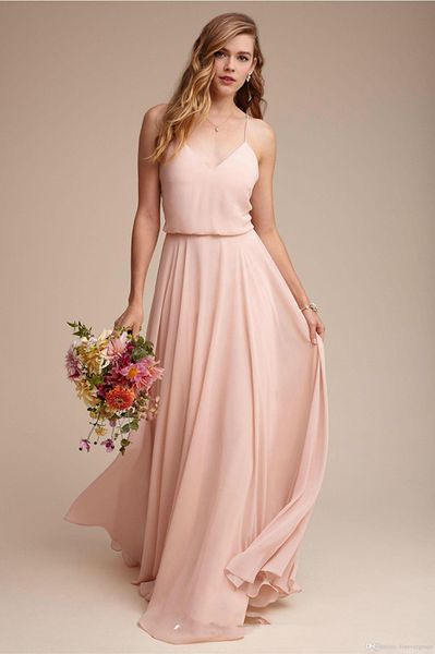 2019 elegant backless pink long bridesmaid dress garden v-neck maid of honor dress wedding guest gown custom made pecial, White;black
2019 elegant backless pink long bridesmaid dress garden v-neck maid of honor dress wedding guest gown custom made pecial, White;black