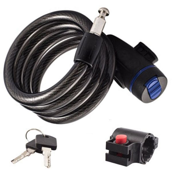 bike locks 110mm high secure lock cable basic pvc coating resettable combination with mounting bracket
bike locks 110mm high secure lock cable basic pvc coating resettable combination with mounting bracket