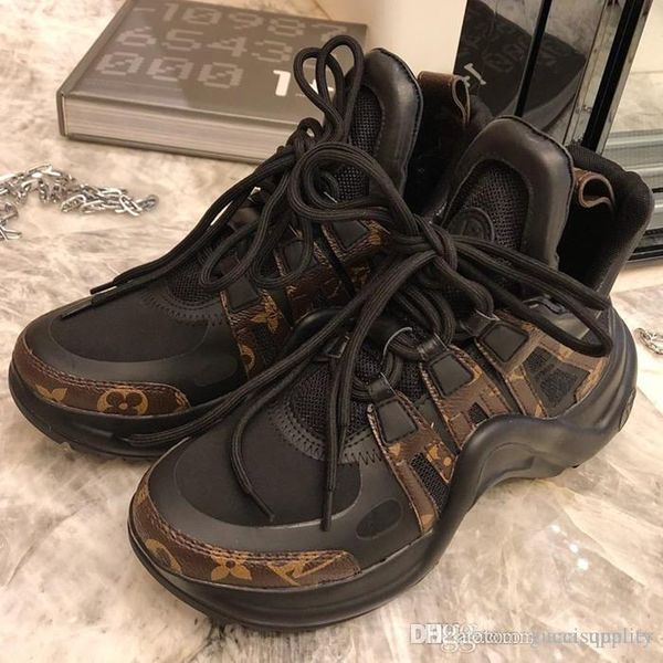 women sneaker light weight mixed colors designer trainers shoes archlight sneaker luxury designer archlight mens casual shoes, Black;brown
women sneaker light weight mixed colors designer trainers shoes archlight sneaker luxury designer archlight mens casual shoes, Black;brown