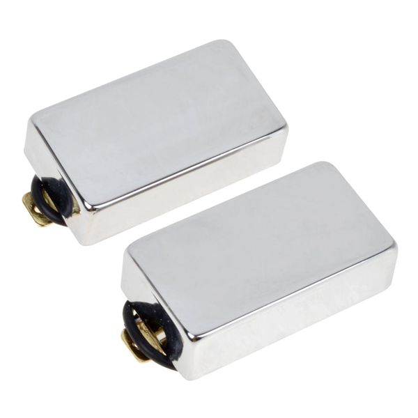 2 pieces guitar neck bridge pickups dual coil humbucker pickup silver for les paul lp electric guitar parts
2 pieces guitar neck bridge pickups dual coil humbucker pickup silver for les paul lp electric guitar parts