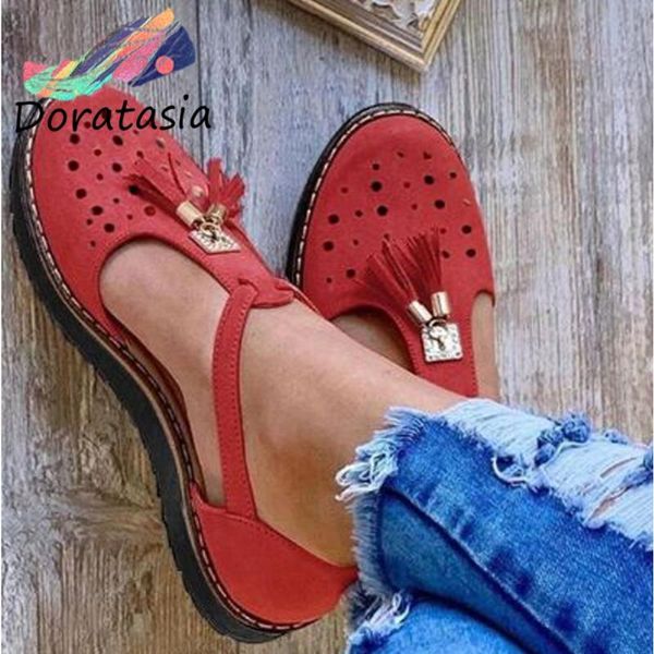 doratasia new women fashion summer flat platform shoes casual low heel sandals women elegant fringe sandals, Black
doratasia new women fashion summer flat platform shoes casual low heel sandals women elegant fringe sandals, Black