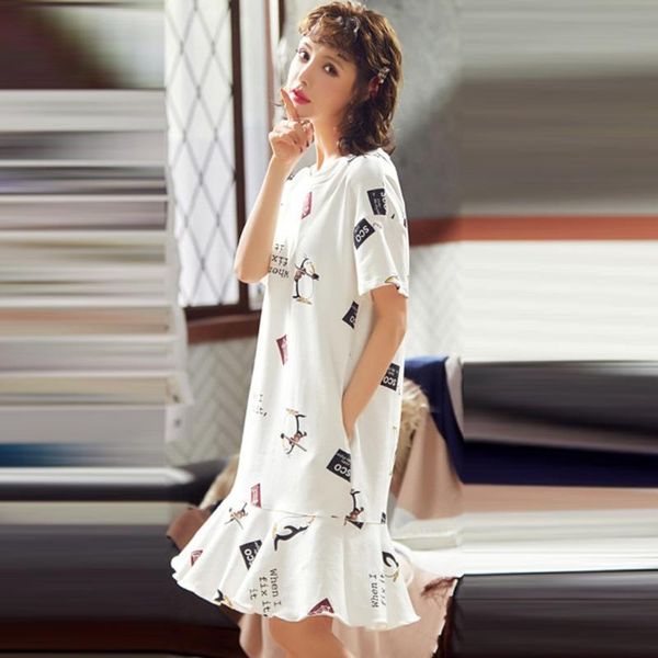 print dress women short sleeve home summer lady dress nightdress lovely pajamas femme butterfly zomer jurk, Black;gray
print dress women short sleeve home summer lady dress nightdress lovely pajamas femme butterfly zomer jurk, Black;gray