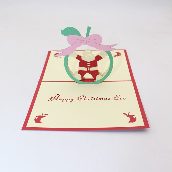 handmade merry christmas greeting cards creative kirigami origami 3d pop up santa claus apple postcards gift
handmade merry christmas greeting cards creative kirigami origami 3d pop up santa claus apple postcards gift