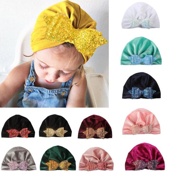 симпатичные новорожденных малышей детские ребёнки мальчиков шляпы тюрбан блестки velvet beanie hat cap, Yellow
симпатичные новорожденных малышей детские ребёнки мальчиков шляпы тюрбан блестки velvet beanie hat cap, Yellow
