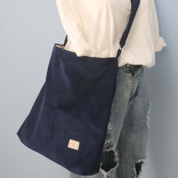 students single shoulder canvas cross body large hand bag retro shopping bag art corduroy casual women shoulder
students single shoulder canvas cross body large hand bag retro shopping bag art corduroy casual women shoulder