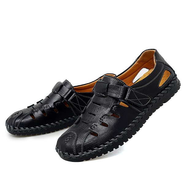 2020 ete de male rubber sandalia para verano sport fashion sandles leather sandalle sandals deportivas erkek mens work herren, Black
2020 ete de male rubber sandalia para verano sport fashion sandles leather sandalle sandals deportivas erkek mens work herren, Black