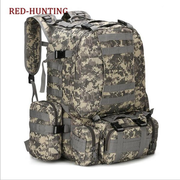 600d nylon tactical backpack for outdoor camping hiking hunting climbing using 50l camouflage mountaineering bags
600d nylon tactical backpack for outdoor camping hiking hunting climbing using 50l camouflage mountaineering bags