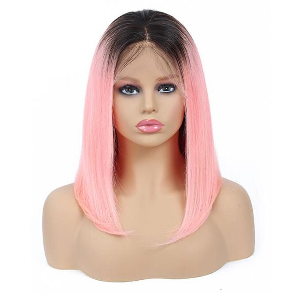 human hair wigs straight 8"-14" women short bob lace front wigs 13*4 europe africa fashion hand weaving hair wigs ombre pink color, Black;brown
human hair wigs straight 8"-14" women short bob lace front wigs 13*4 europe africa fashion hand weaving hair wigs ombre pink color, Black;brown