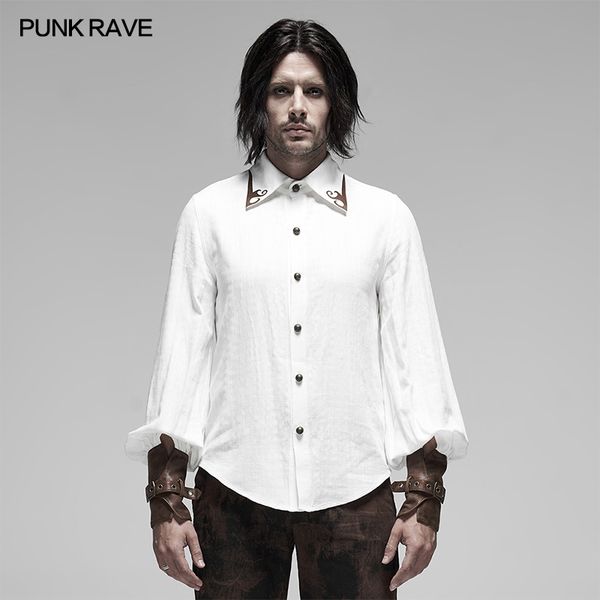 punk rave men's steampunk applique long sleeve shirts punk handsome fashion stage performance cosplay men blouse, White;black
punk rave men's steampunk applique long sleeve shirts punk handsome fashion stage performance cosplay men blouse, White;black