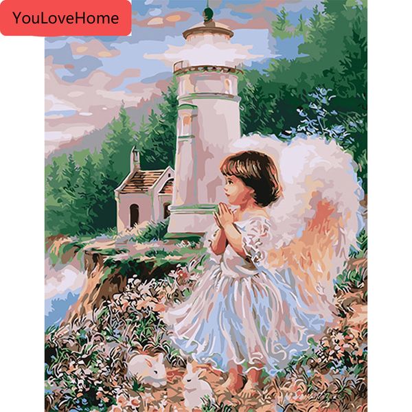oil painting angel girl diy gift handpainted kits drawing canvas wall art pictures by numbers figure home decoration coloring by number 
oil painting angel girl diy gift handpainted kits drawing canvas wall art pictures by numbers figure home decoration coloring by number