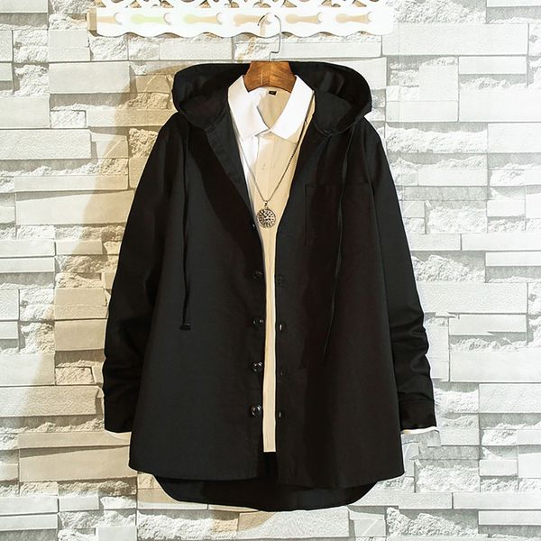 men's autumn winter casual new fashion trend windbreake coat hooded solid elastic windbreaker pocket trench jackets men #ss, Tan;black
men's autumn winter casual new fashion trend windbreake coat hooded solid elastic windbreaker pocket trench jackets men #ss, Tan;black
