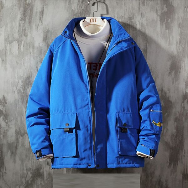 new style coat men winter jacket men japan stlye cotton coat solid thickened warm pocket safari style parkas erkek mont gh4, Black
new style coat men winter jacket men japan stlye cotton coat solid thickened warm pocket safari style parkas erkek mont gh4, Black