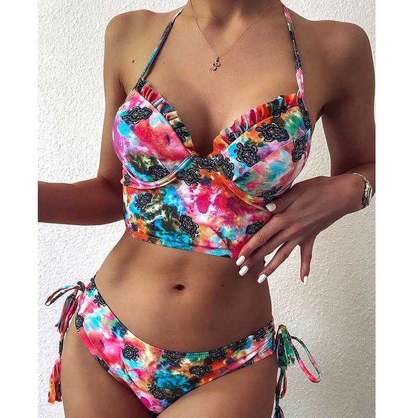 floral printed bikini set women retro ruffle swimwear female swimsuit 2020 new push up bikini brazilian bathing suits beach wear
floral printed bikini set women retro ruffle swimwear female swimsuit 2020 new push up bikini brazilian bathing suits beach wear
