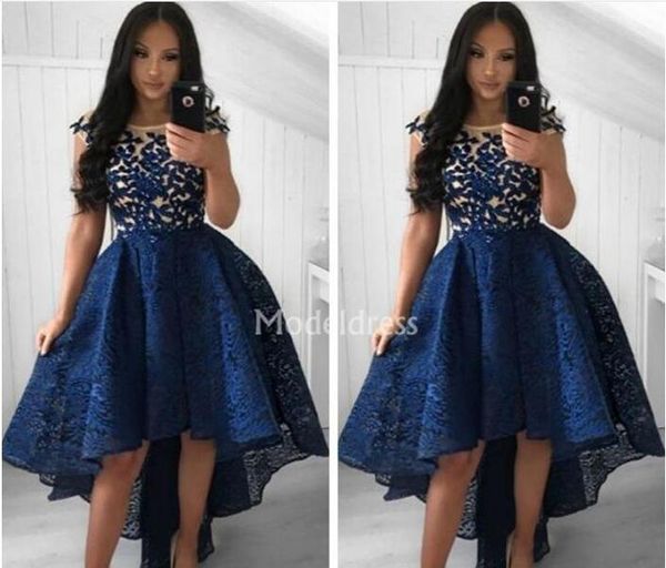 stylish lace homecoming dresses high-low sheer neck sleeveless formal prom party gowns appliques elegant cocktail dresses custom made, Red
stylish lace homecoming dresses high-low sheer neck sleeveless formal prom party gowns appliques elegant cocktail dresses custom made, Red