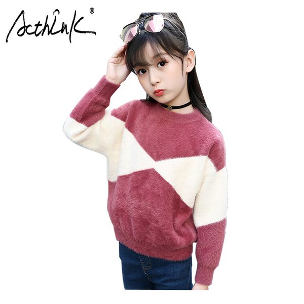 acthink winter 2019 girls faux fur sweater teen girls thermal sweater princess winter fleece kids knitted pullover, Blue
acthink winter 2019 girls faux fur sweater teen girls thermal sweater princess winter fleece kids knitted pullover, Blue