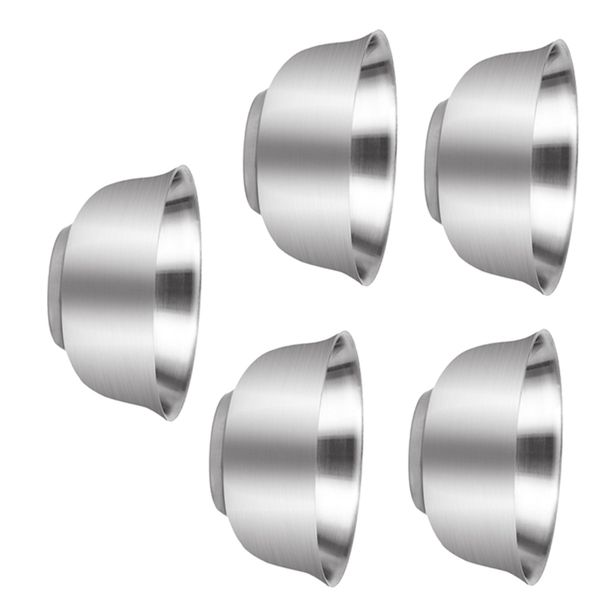 5 pieces stainless steel mixing bowls (set of 5) double wall finish nesting bowl, 5.91 inch x 3.15 inch x 2.80 inch - cooking supplies
5 pieces stainless steel mixing bowls (set of 5) double wall finish nesting bowl, 5.91 inch x 3.15 inch x 2.80 inch - cooking supplies
