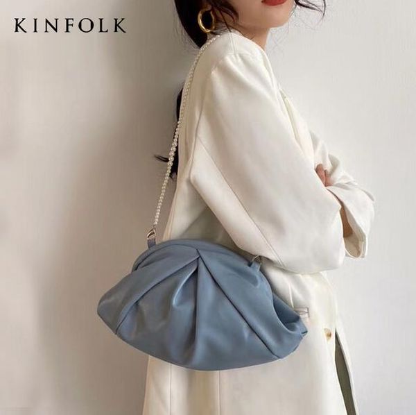 the est brand recommends a high-quality ladies shoulder bag fold cloud bag pearl shoulder strap the most popular shell design crossbody
the est brand recommends a high-quality ladies shoulder bag fold cloud bag pearl shoulder strap the most popular shell design crossbody