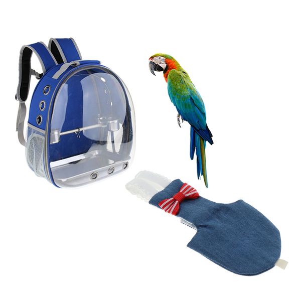 portable outdoor travel bird carrier backpack with cloth nappy reusable washable bird diaper flight suit (blue
portable outdoor travel bird carrier backpack with cloth nappy reusable washable bird diaper flight suit (blue
