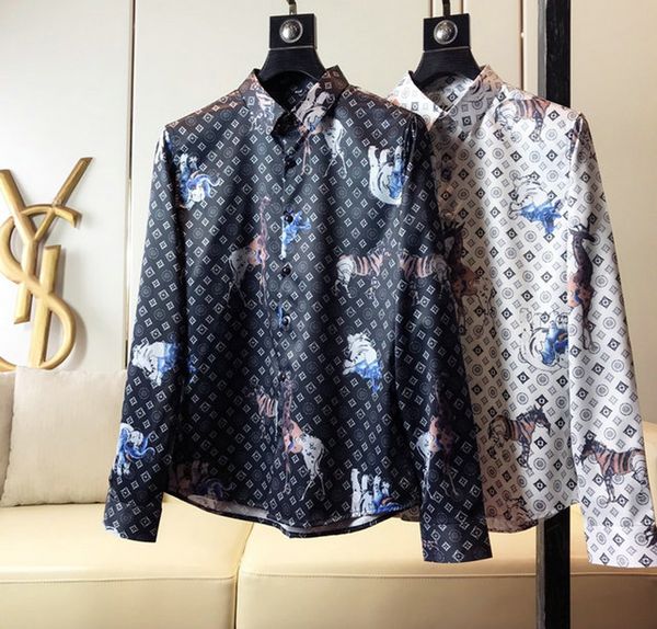 Brand Mens Designer Long Sleeve Shirts Firmate Dress Shirts Fashion Casual Luxury Shirt Plaid Shirt Homme Button Up Tops 007
Brand Mens Designer Long Sleeve Shirts Firmate Dress Shirts Fashion Casual Luxury Shirt Plaid Shirt Homme Button Up Tops 007